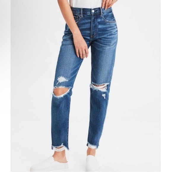American Eagle Outfitters Denim - American Eagle Hi-Rise Tomgirl Jeans